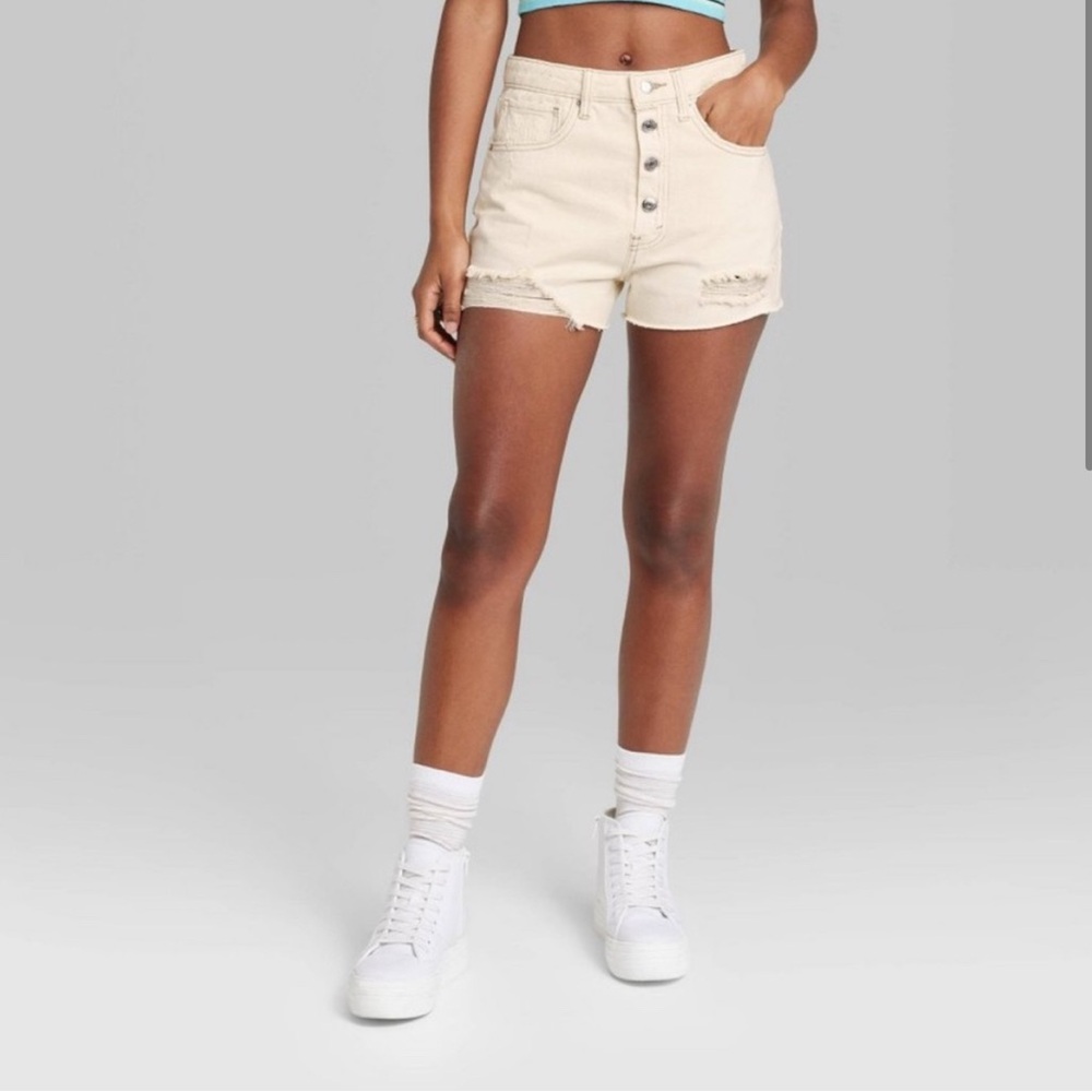 highest rise cut off shorts